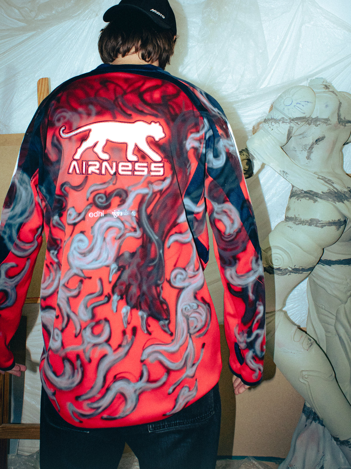 DOG VS PANTHER - LOSC TRAINING AIRNESS CUSTOM JERSEY - XL