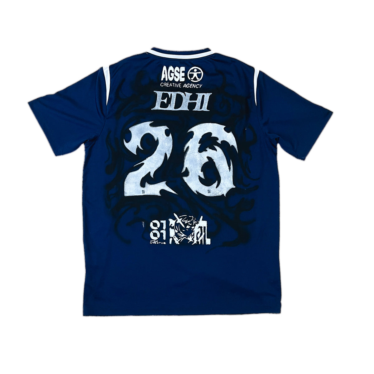 ANGRY DOG - LOSC TRAINING UMBRO CUSTOM JERSEY - XL