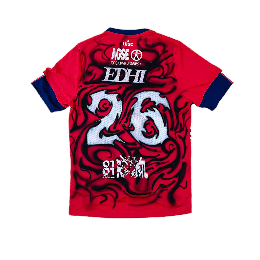 METRO DOG - LOSC 2022/2023 HOME NEW BALANCE CUSTOM JERSEY - M