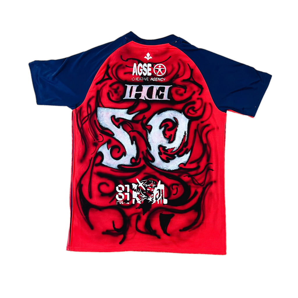 IGOTSCAMMED DOG - LOSC 2018/2019 HOME NEW BALANCE CUSTOM JERSEY - L
