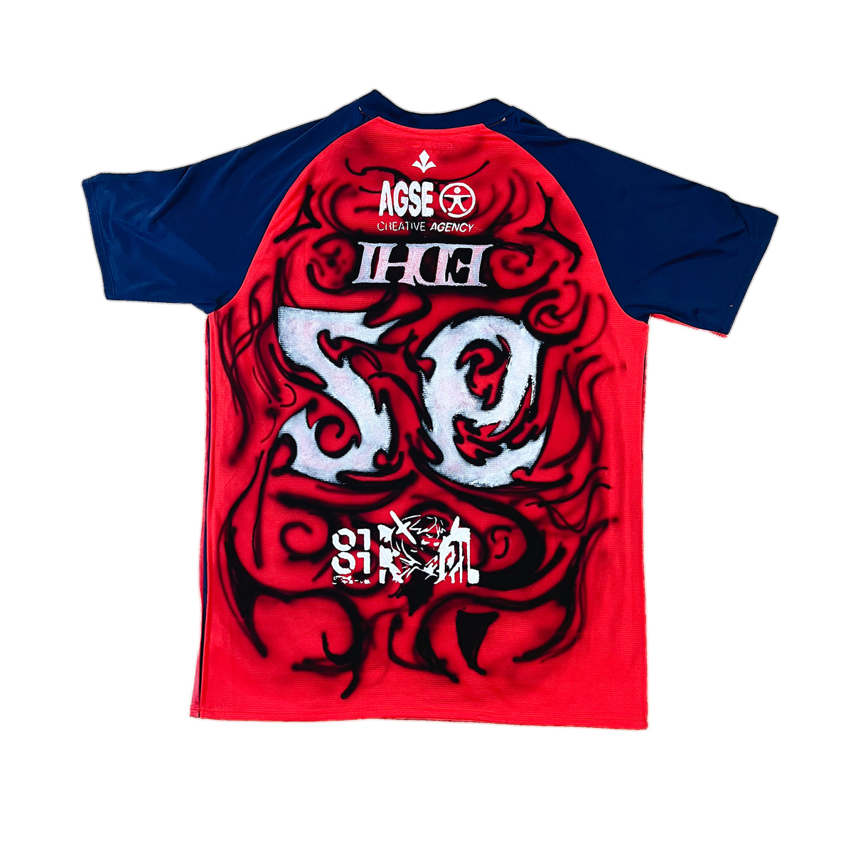 IGOTSCAMMED DOG - LOSC 2018/2019 HOME NEW BALANCE CUSTOM JERSEY - L
